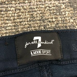 7 For All Mankind Luxe Sport Slimmy Jeans 28x30